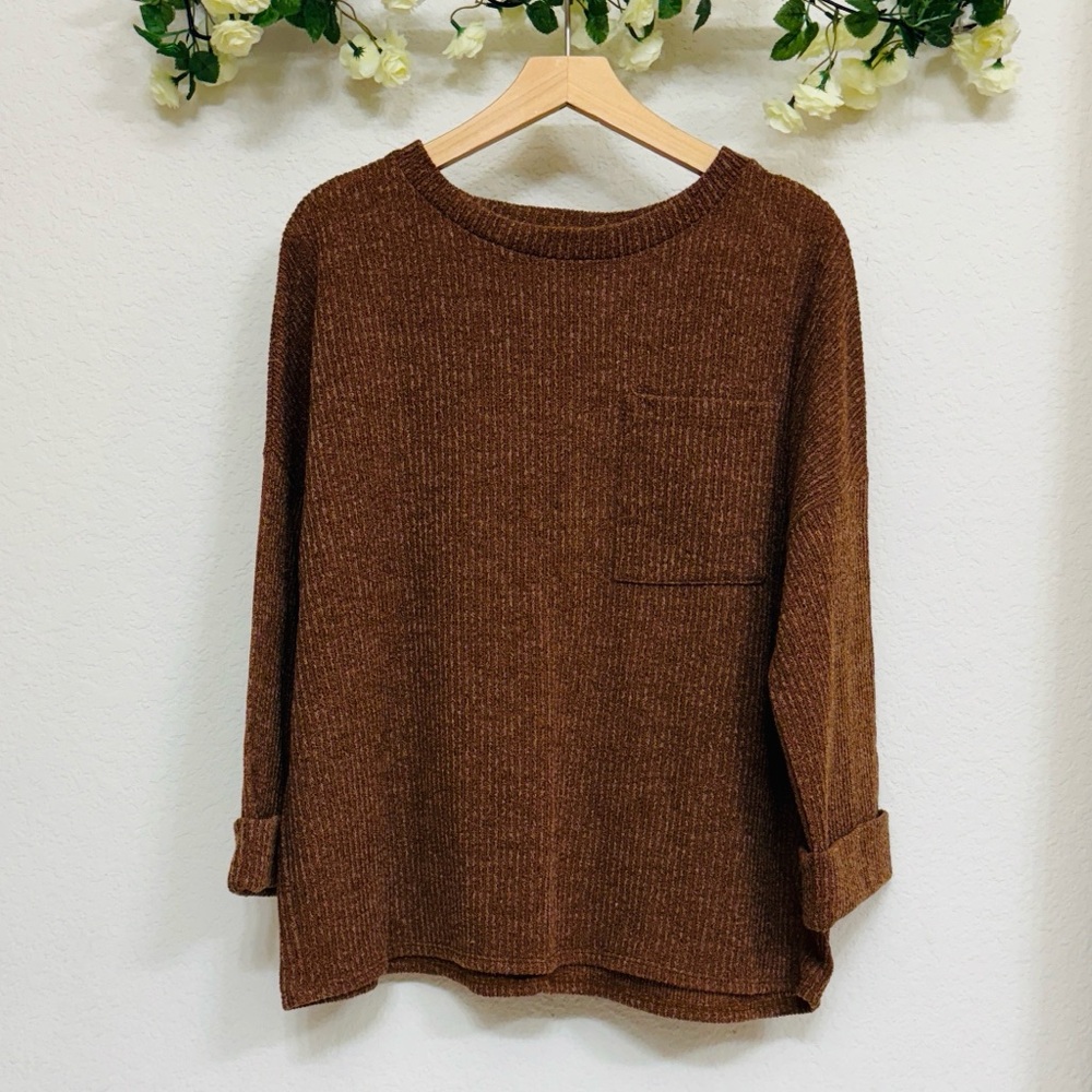 1.4.3. Story by Line Up • Oversized Pocket Knit Sweater